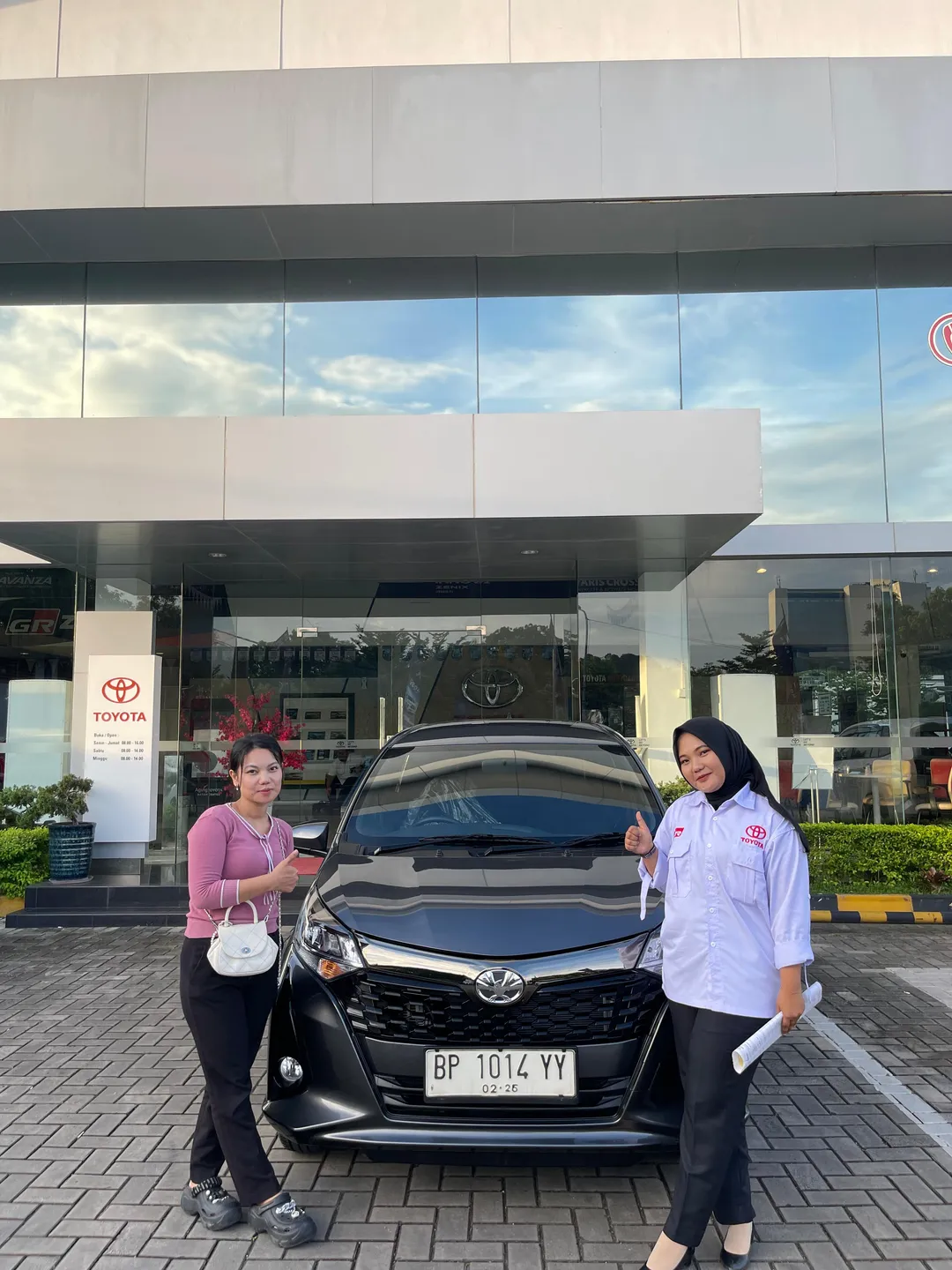 Serah terima Toyota New Calya - Sahabat Agung Toyota