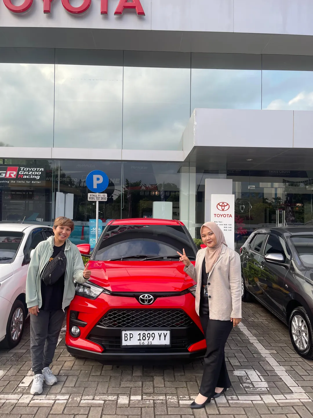 Serah terima Toyota New Raize G - Sahabat Agung Toyota